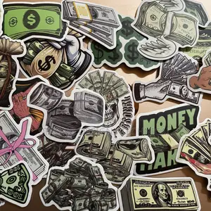 Dollar Stickers for Laptops/Phone Covers / Game Controllers