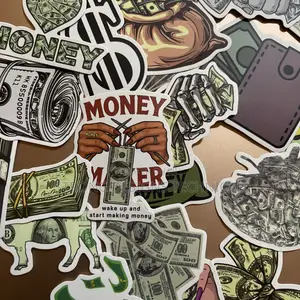 Dollar Stickers for Laptops/Phone Covers / Game Controllers