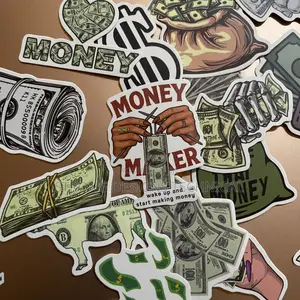 Dollar Stickers for Laptops/Phone Covers / Game Controllers
