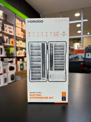 Porodo Techfix 97-in-1 Electric Screwdriver Kit