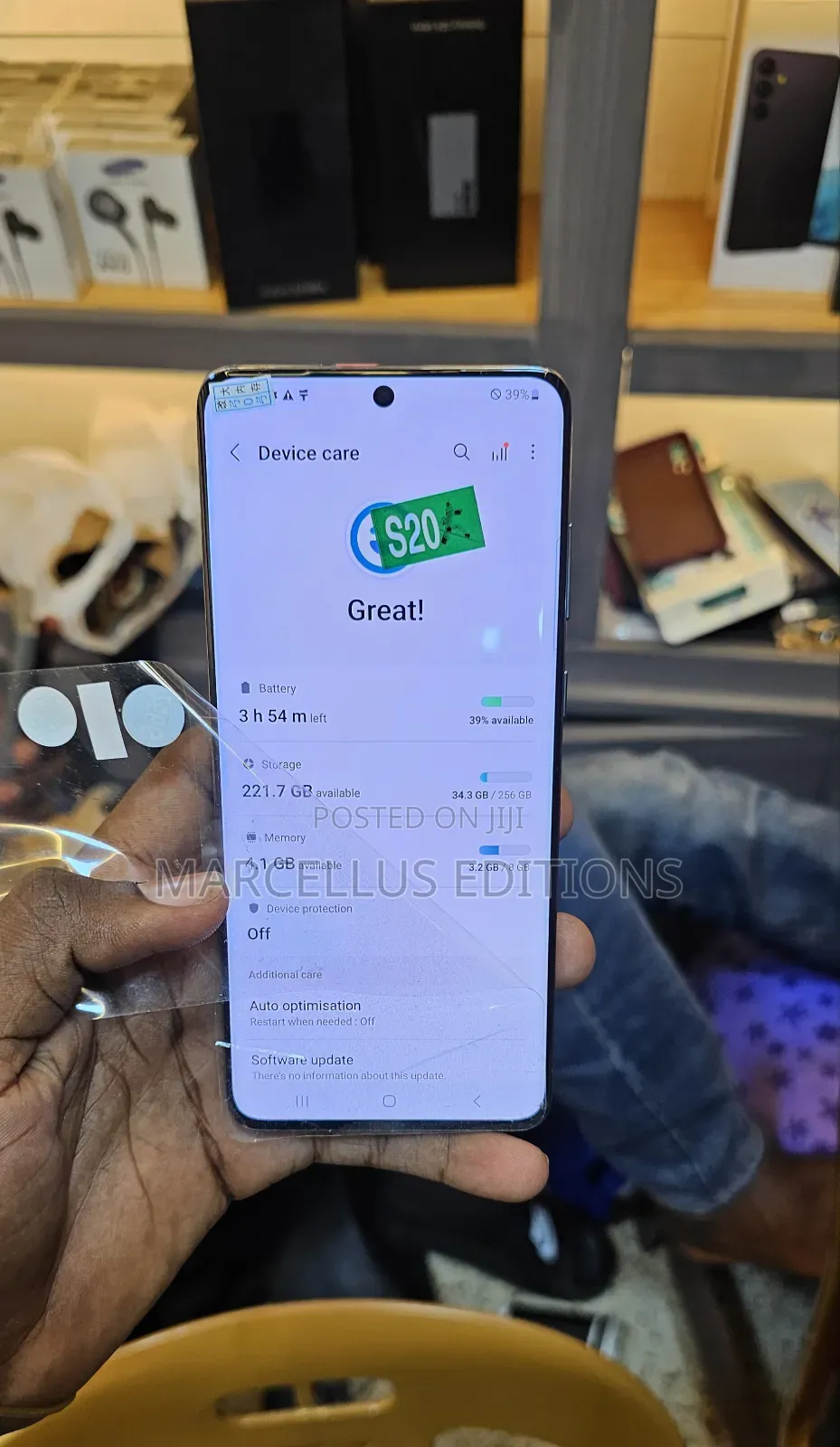 Samsung Galaxy S20+ 5G 256 GB Gray