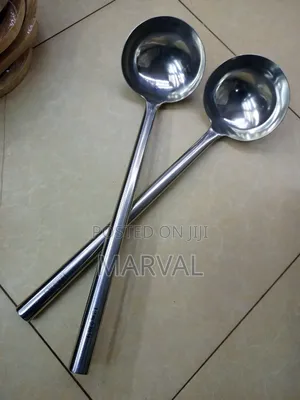Commercial Stainless Steel Soup Ladle( Big Serving Spoon)
