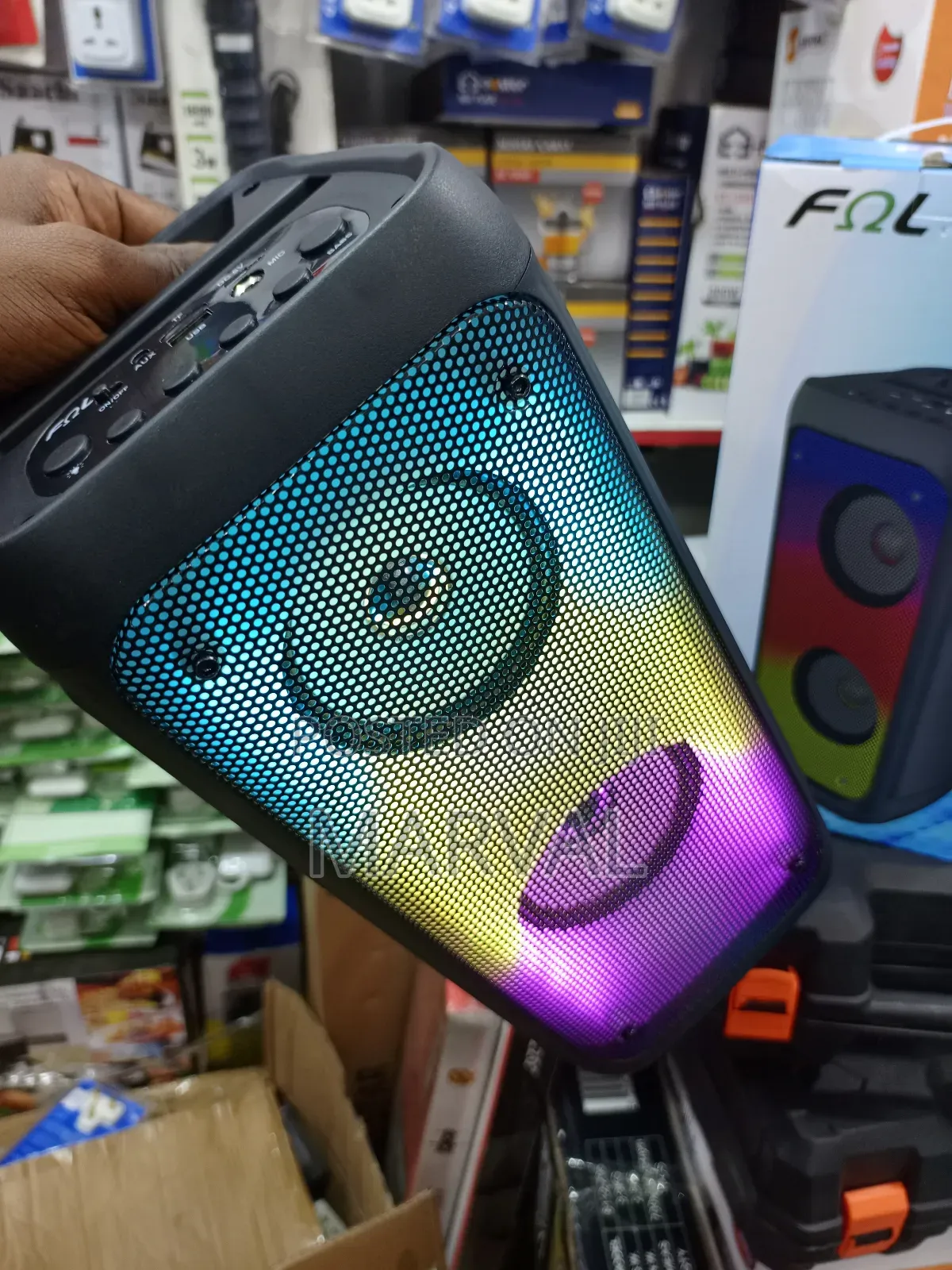 Fol F4201 Bluetooth Speaker With RGB Lights