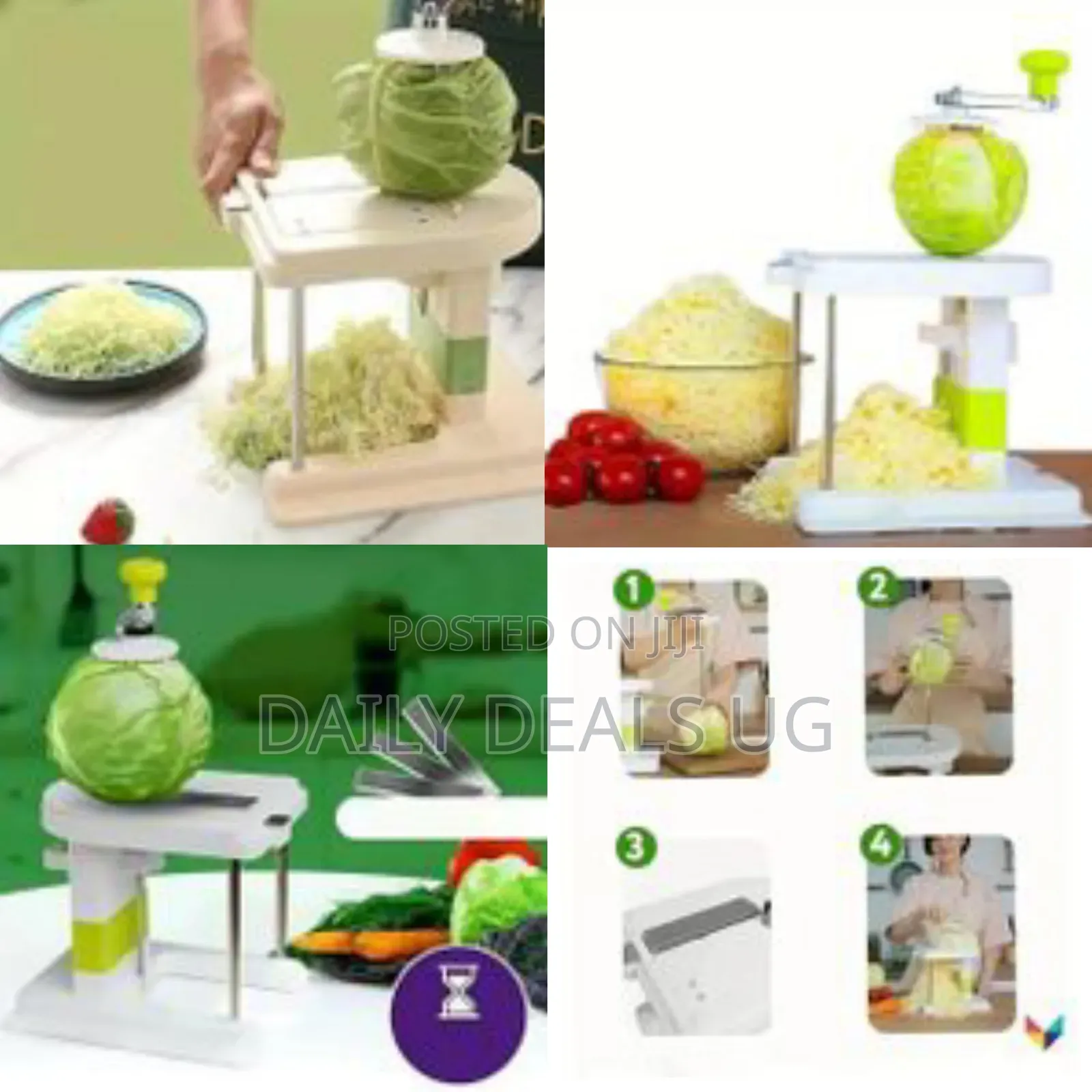 Manual-Cranked Home Kitchen Vegetable Turning Slicer Cutter Fruit
