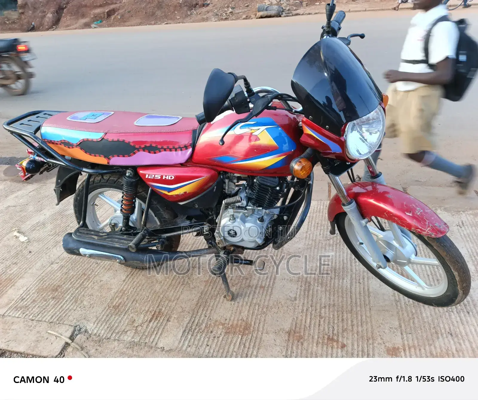 Bajaj Boxer 125 2018 Red