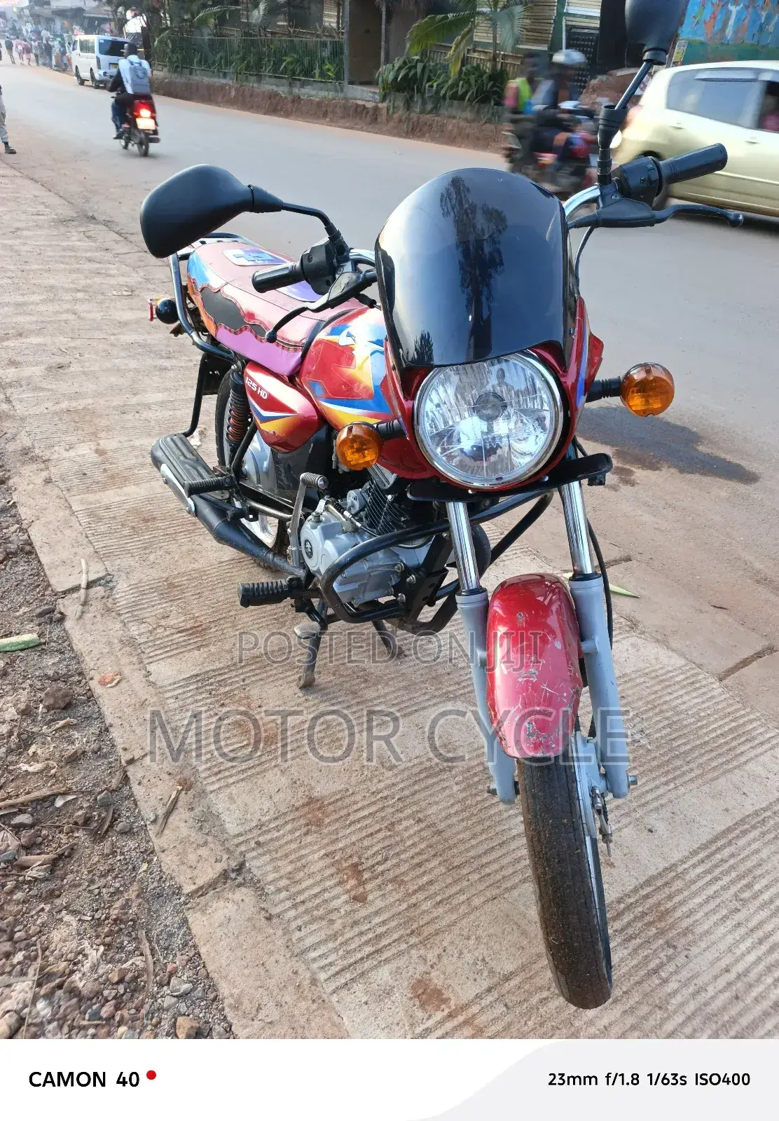 Bajaj Boxer 125 2018 Red