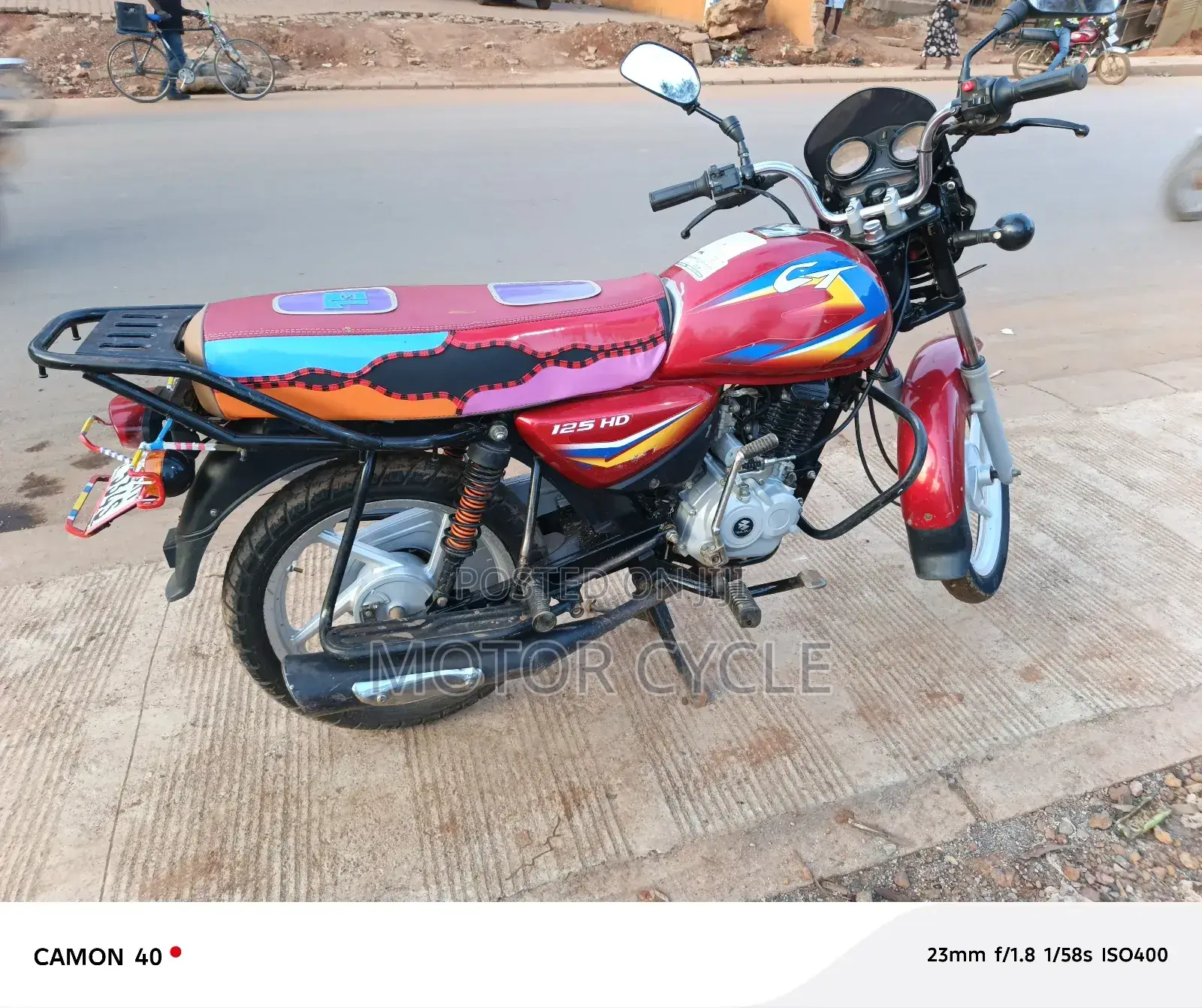 Bajaj Boxer 125 2018 Red