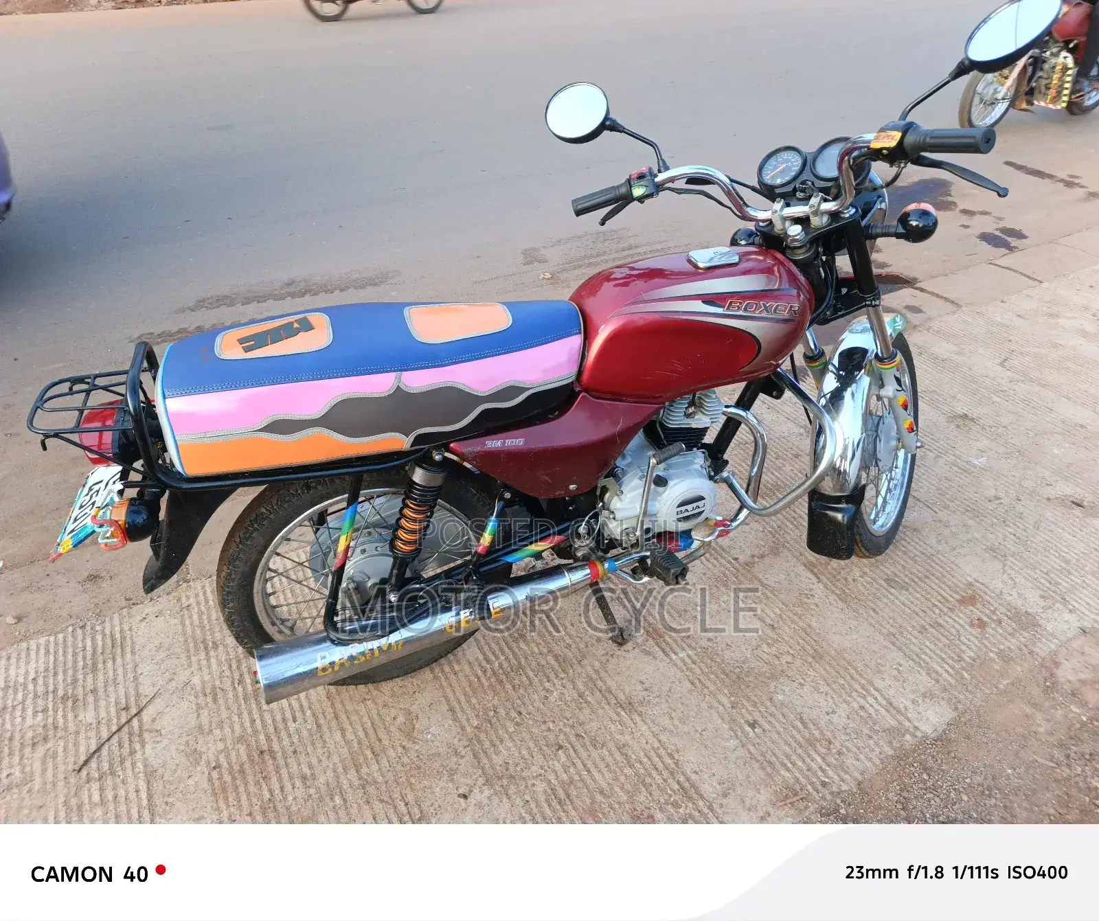 Bajaj Boxer 2023 Red