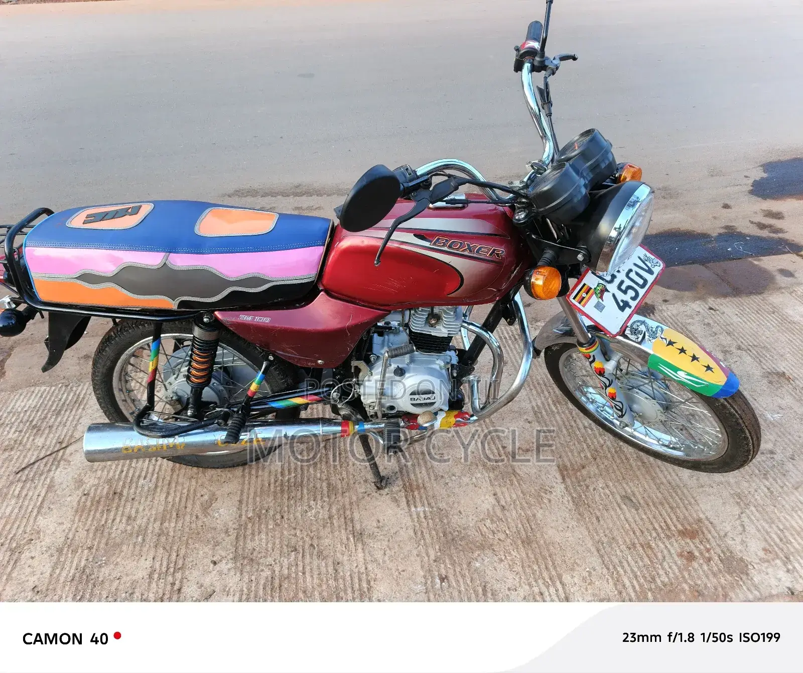 Bajaj Boxer 2023 Red