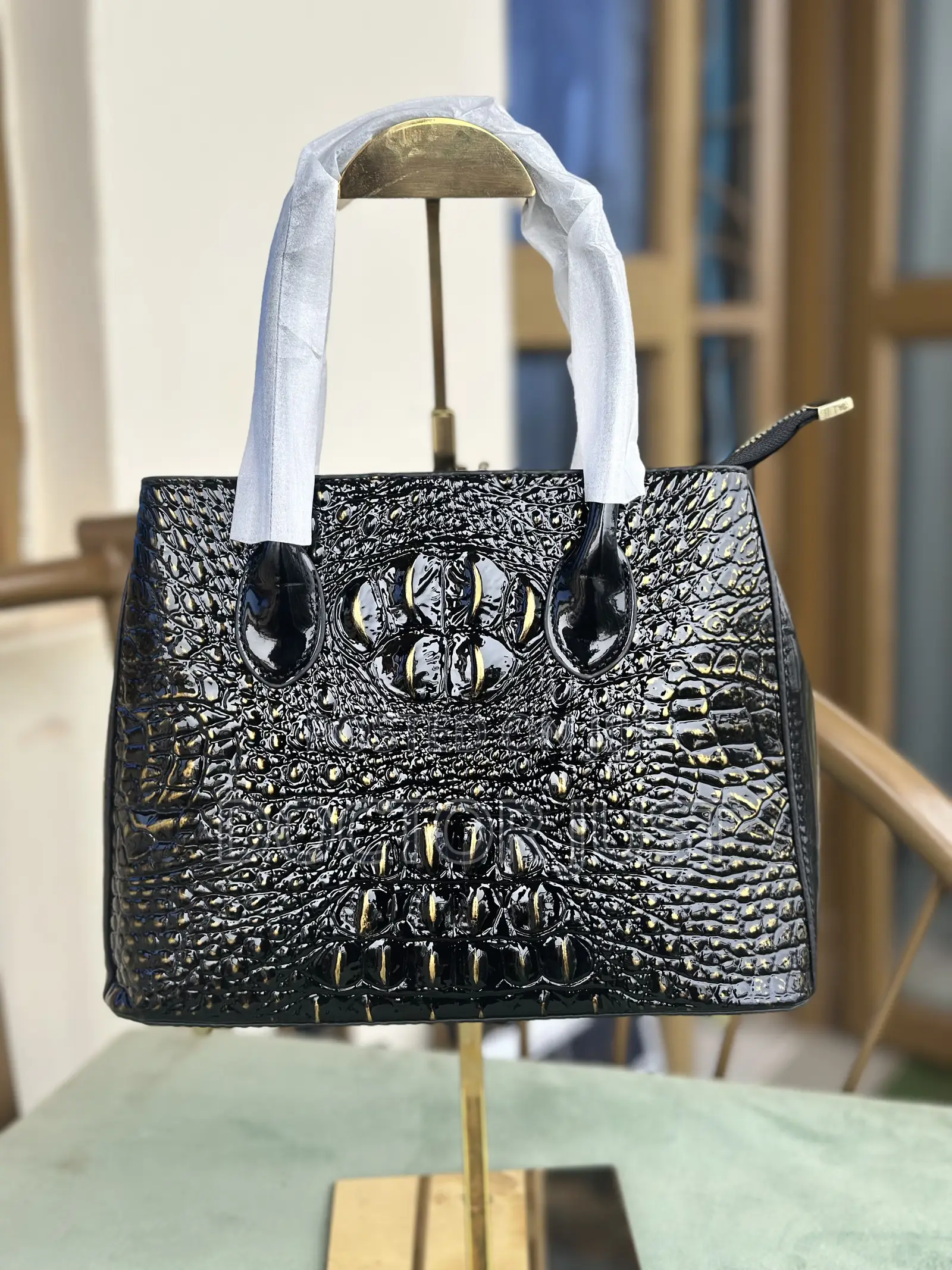 Crocodile Pattern Handbag