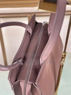 Brown Suede Handbag