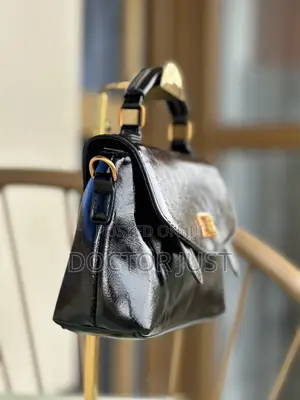 Pute Leather Portable Square Bag