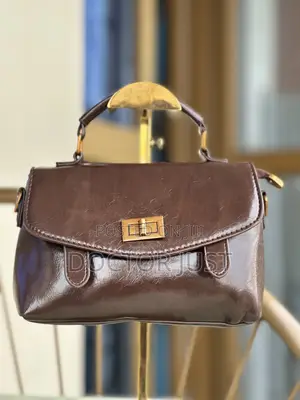 Pute Leather Portable Square Bag