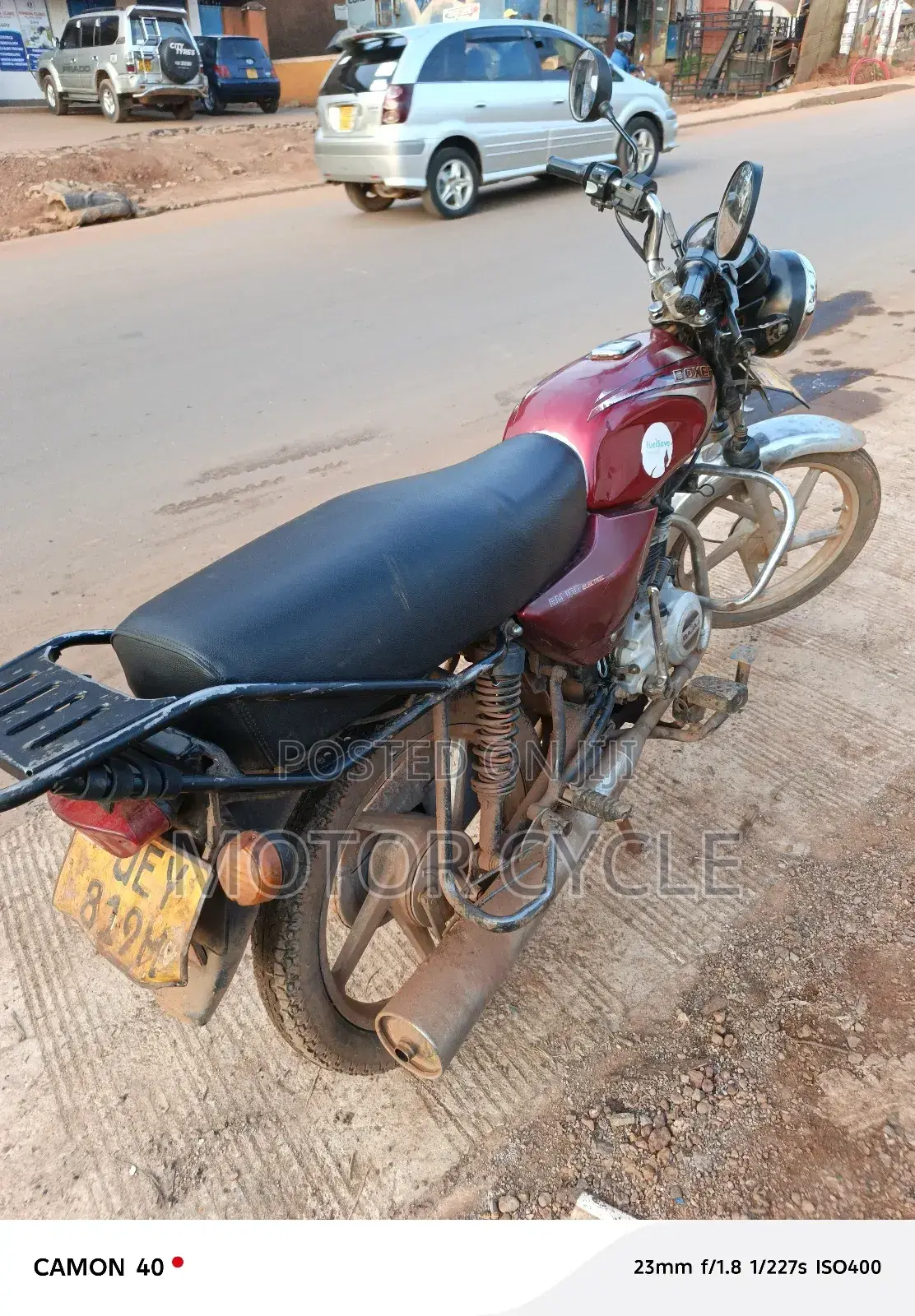 Bajaj Boxer 2017 Red