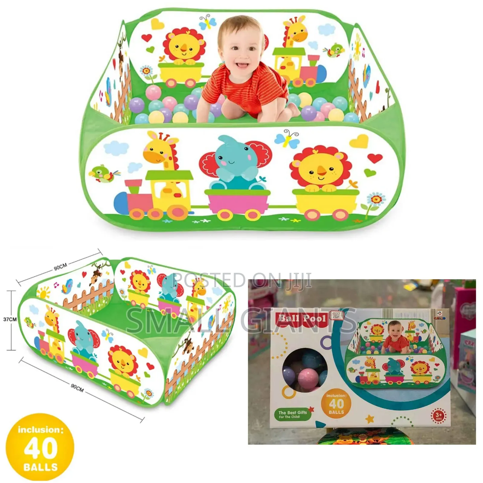 Magicwand Large Size Mesh Square Ball Pool for Kids