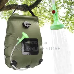 Portable 20l Solar Heated Shower Bag Outdoor Camping Bath Shower