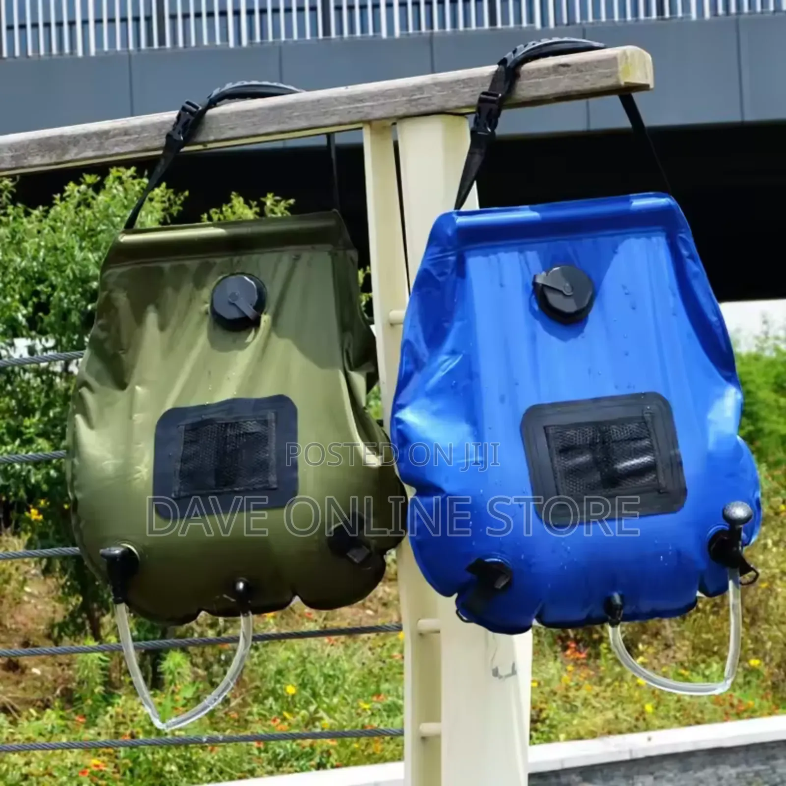 Portable 20l Solar Heated Shower Bag Outdoor Camping Bath Shower