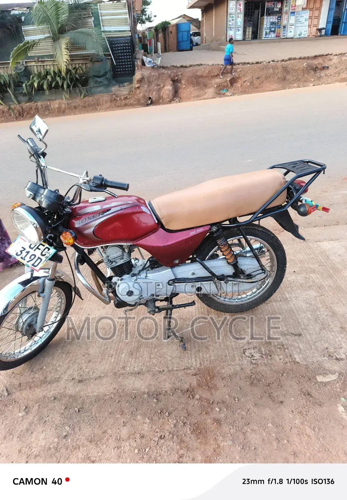 Bajaj Boxer 2022 Red