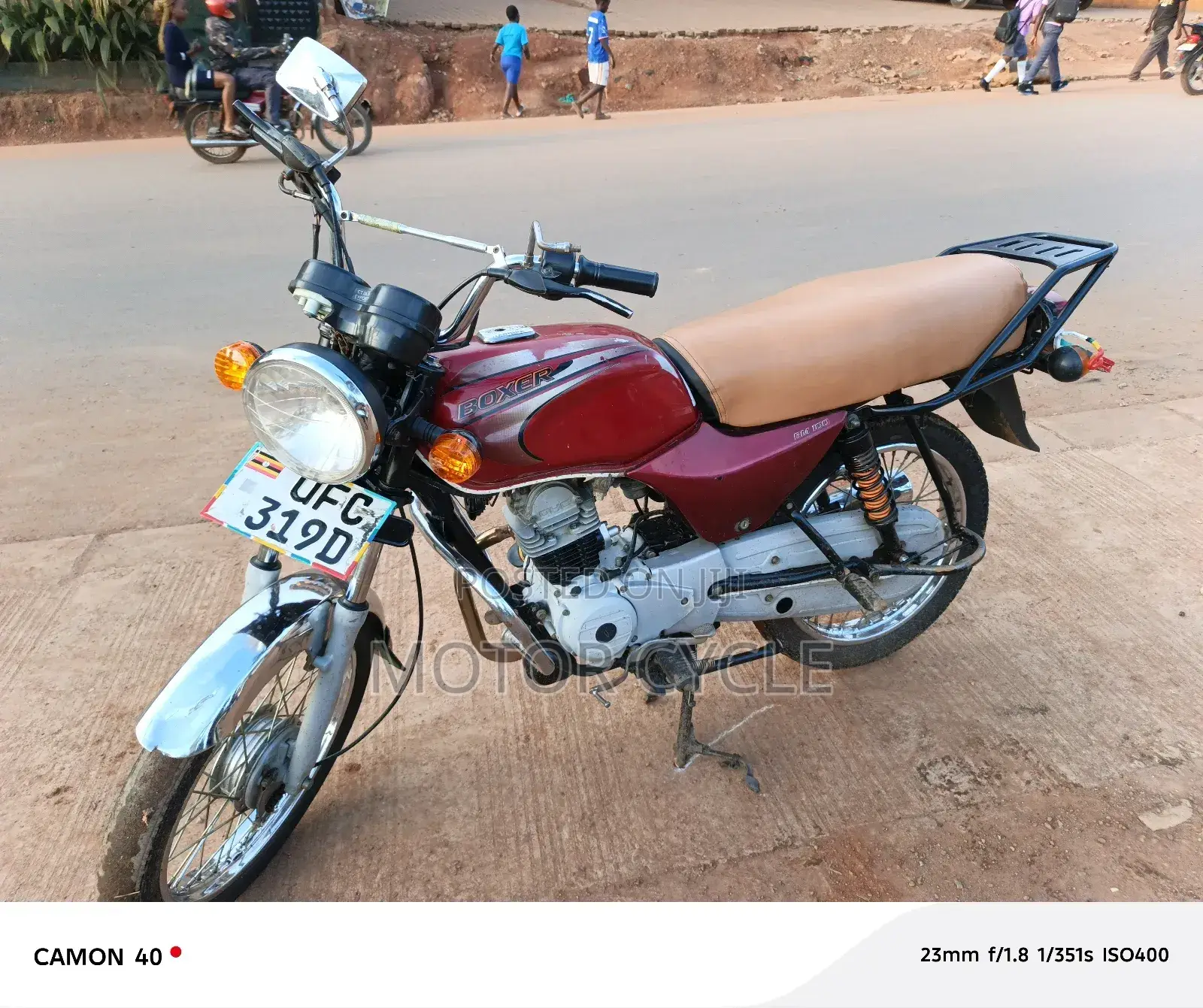 Bajaj Boxer 2022 Red