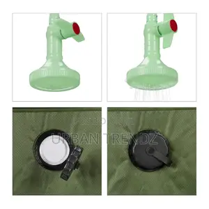 Camping Shower Bag , 20l, Pvc, Foldable, Solar Heated,