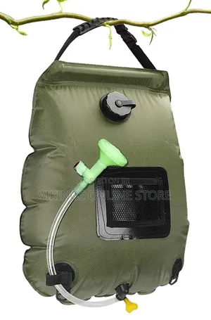 Camping Shower Bag,5 Gal/20l Solar Heating Camping Shower Bag