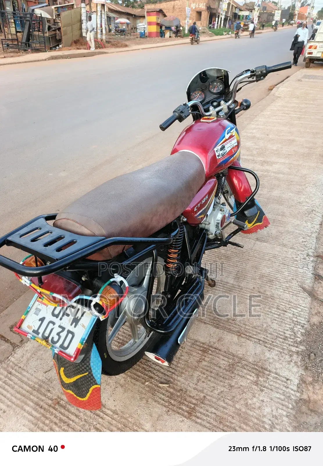 Bajaj Boxer 2023 Red