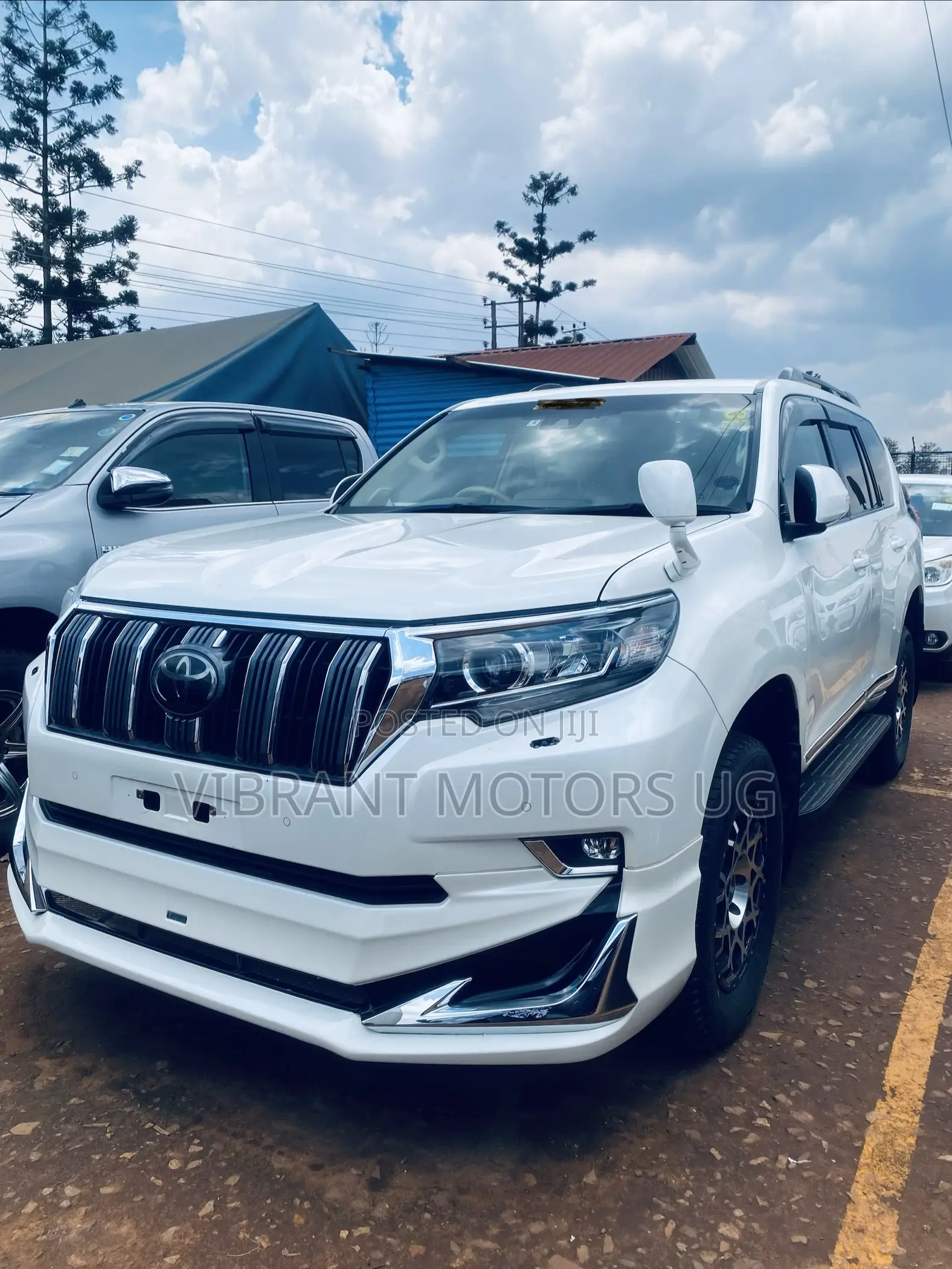 Toyota Land Cruiser Prado 2018 White