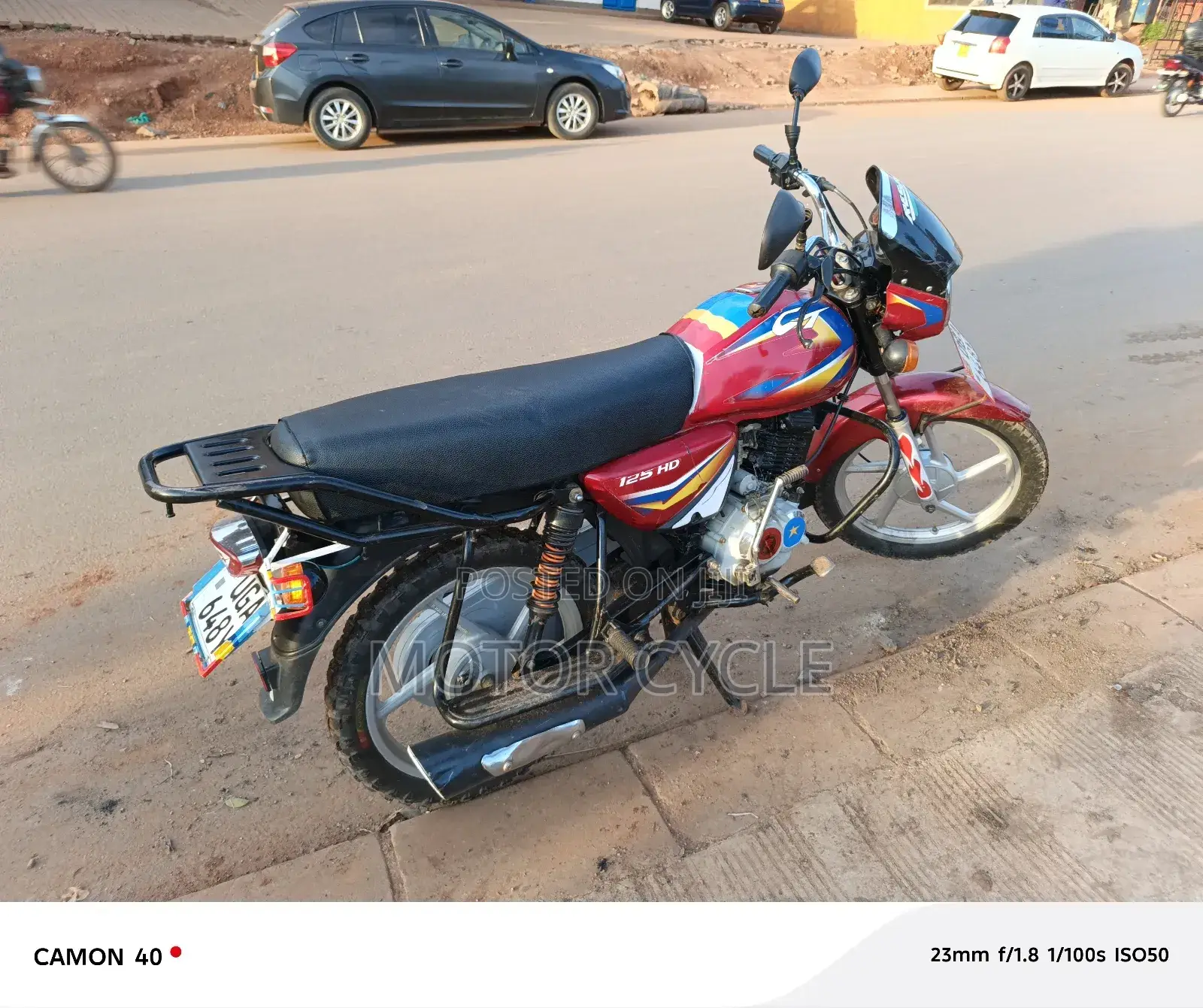 Bajaj Boxer 125 2025 Red