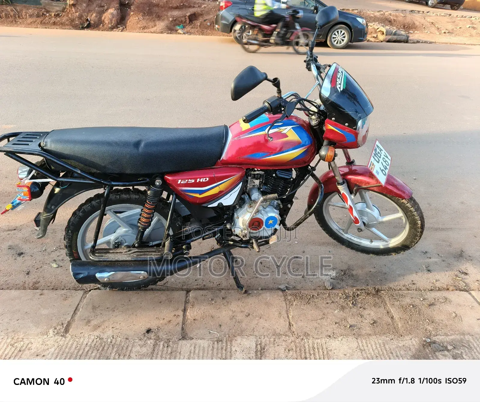 Bajaj Boxer 125 2025 Red