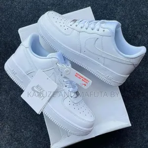 Nike Air Force 1 Low Triple White Premium Sneaker