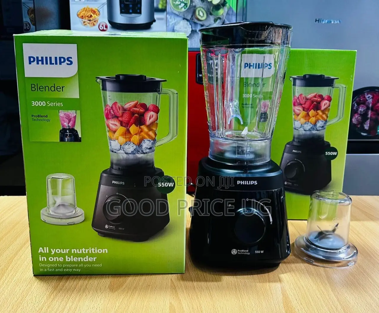 New Phillips Blender 3000series Black Color