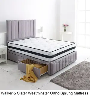 A Two Storage Drawers Bed