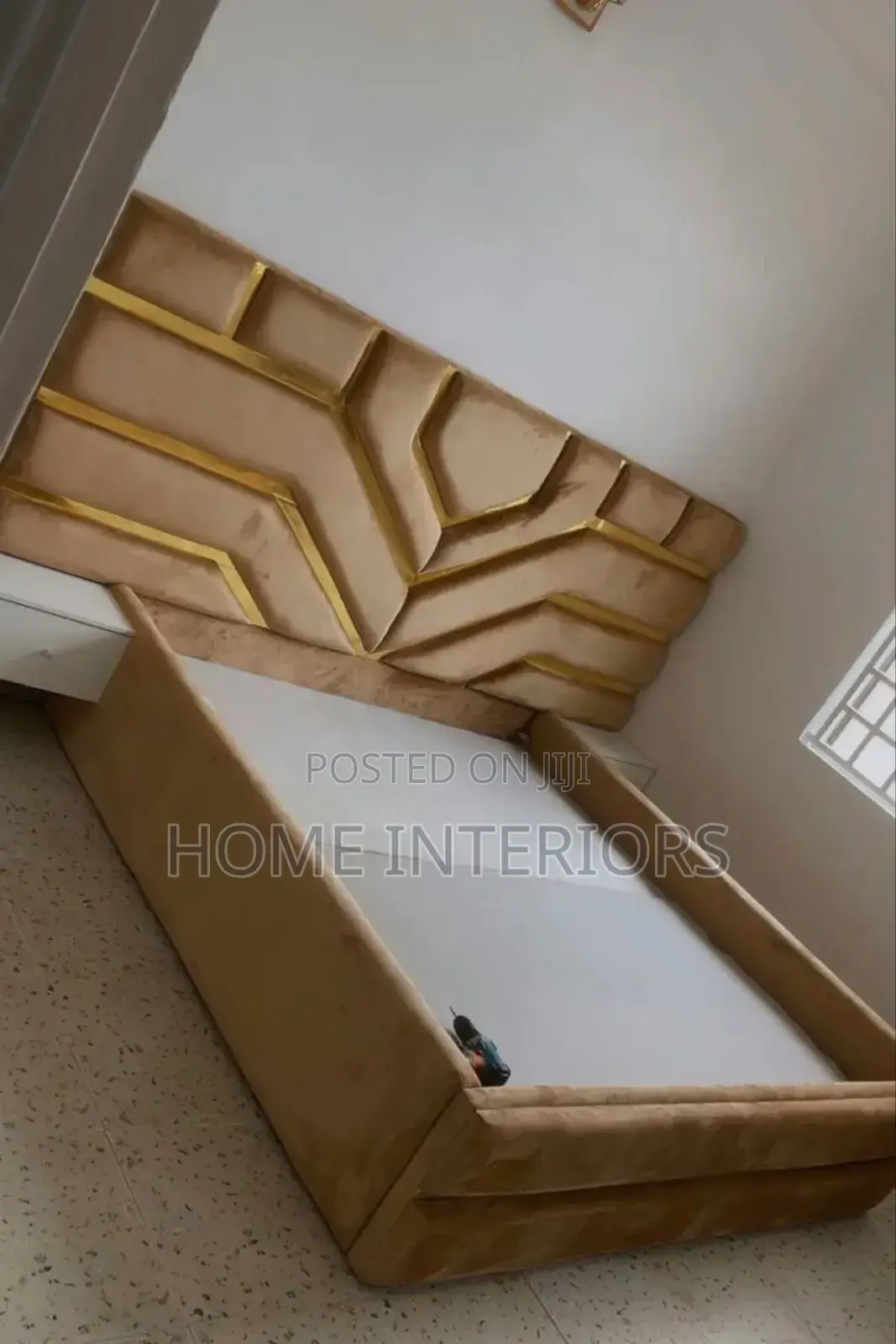 A Bed With a Drawer Extension Cord