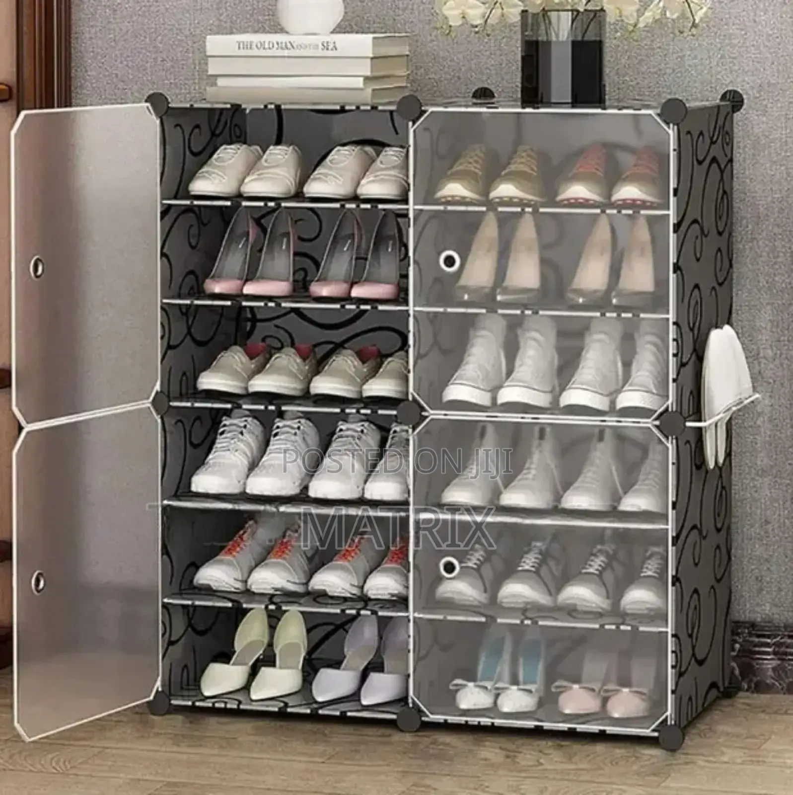 Multi-color Plastic Shoe Rack Shoe Cabinet