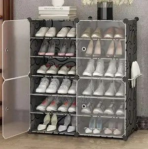 Multi-color Plastic Shoe Rack Shoe Cabinet