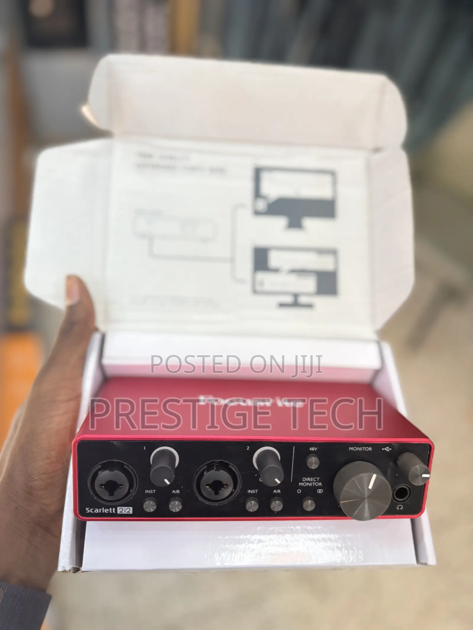 Focusrite Scarlett 2i2 3rd Gen Usb Audio Interface for Recording Etc