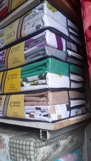 Cannon 6pcs Cotton Bedsheets
