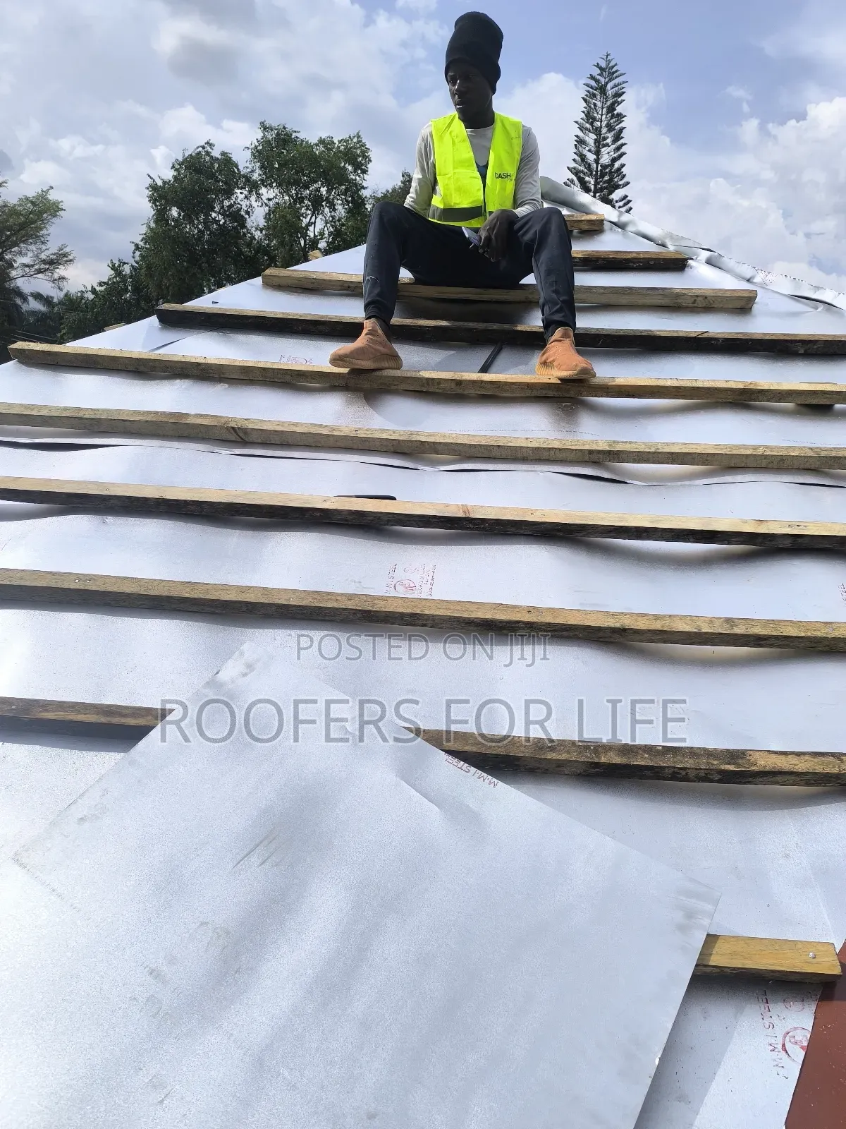 Roof Renovation Site Luzira