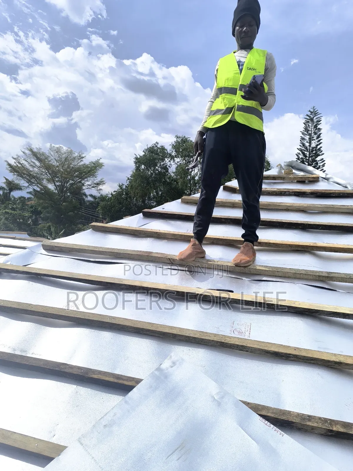 Roof Renovation Site Luzira