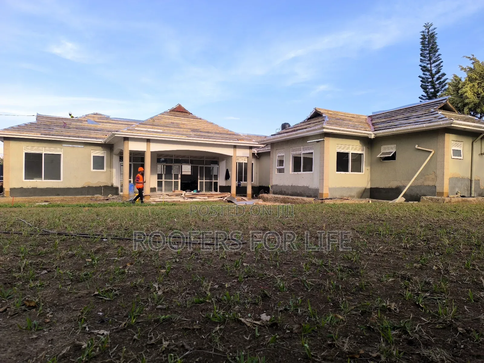 Roof Renovation Site Luzira