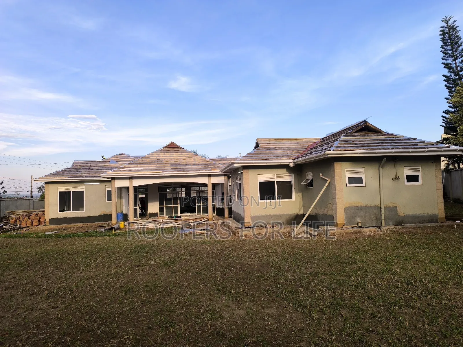 Roof Renovation Site Luzira
