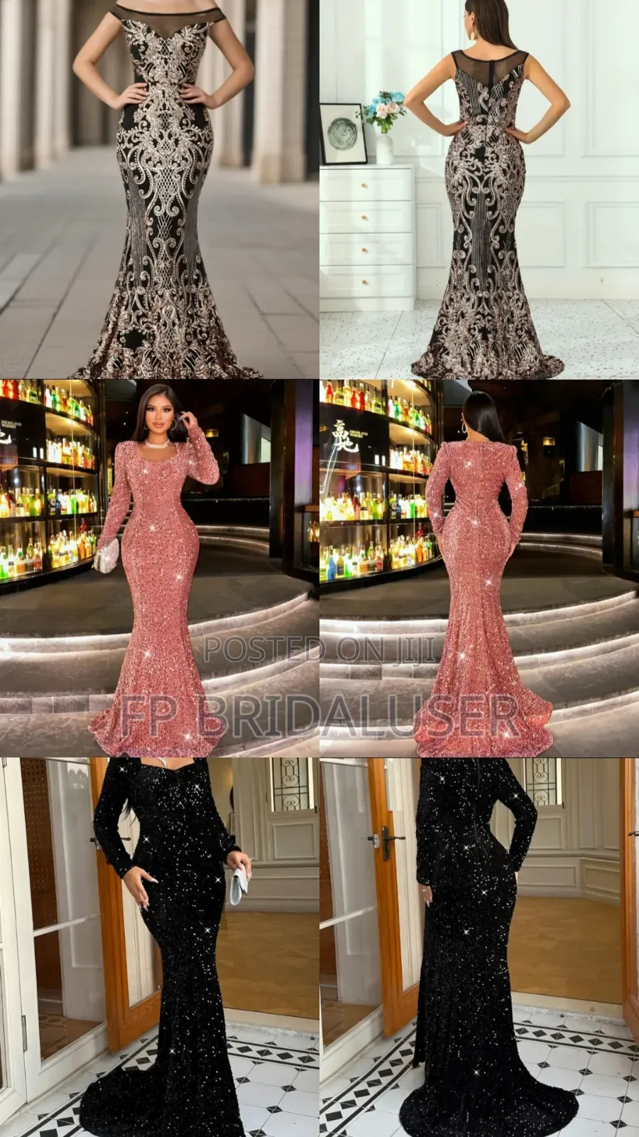 Bridal Long Party Dress for Hire