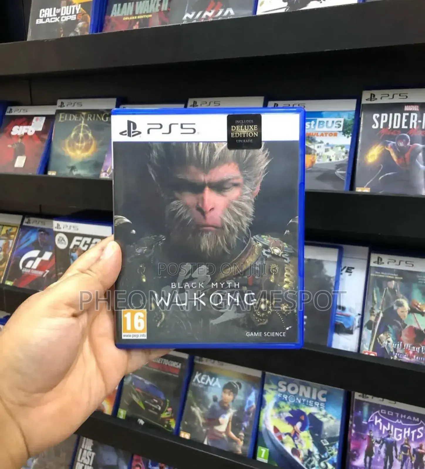 Black Myth Wukong Experience Epic Combat on Playstation 5.