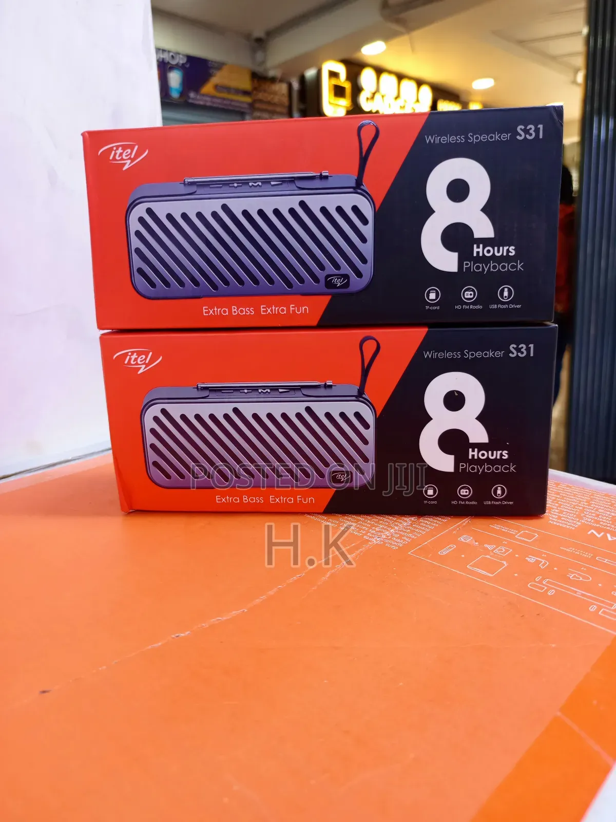 Itel S31 Wireless Speaker.