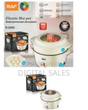 Raf 7 Plus 5 Litres Multipurpose Non-Stick Electric Hot
