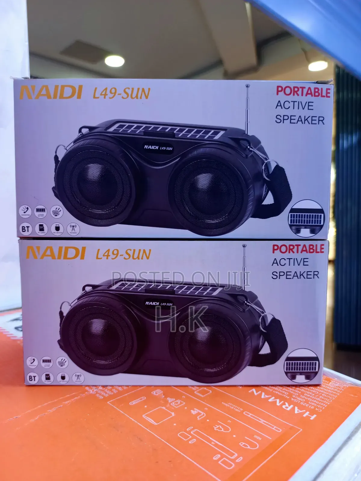 Naidi L49-Sun Portable Active Speaker.