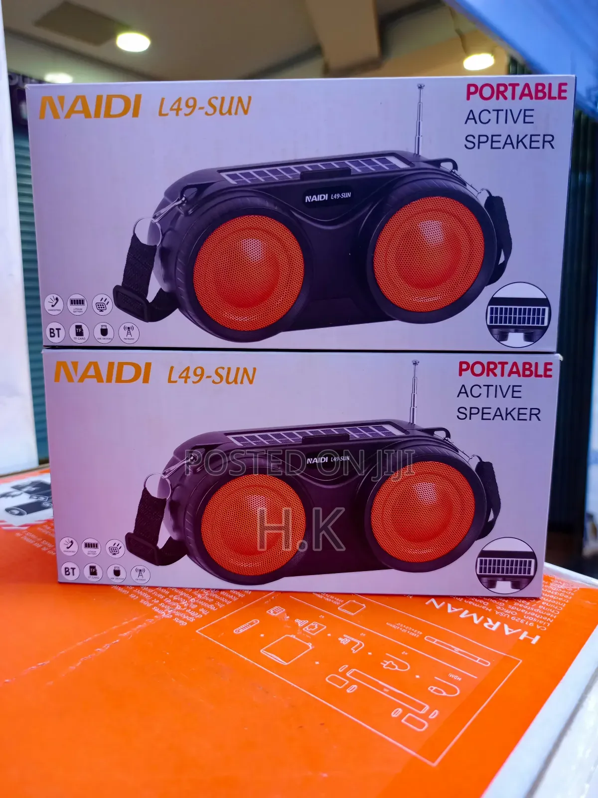 Naidi L49-Sun Portable Active Speaker.