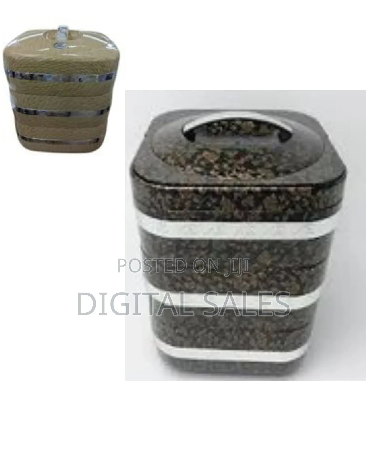 3 Layers Stainless Steel Food Container Insulated Lunch Box Container