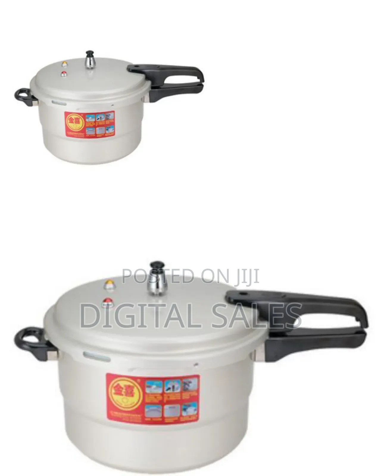 18cm 3l Aluminum Pressure Cooker With Steamer