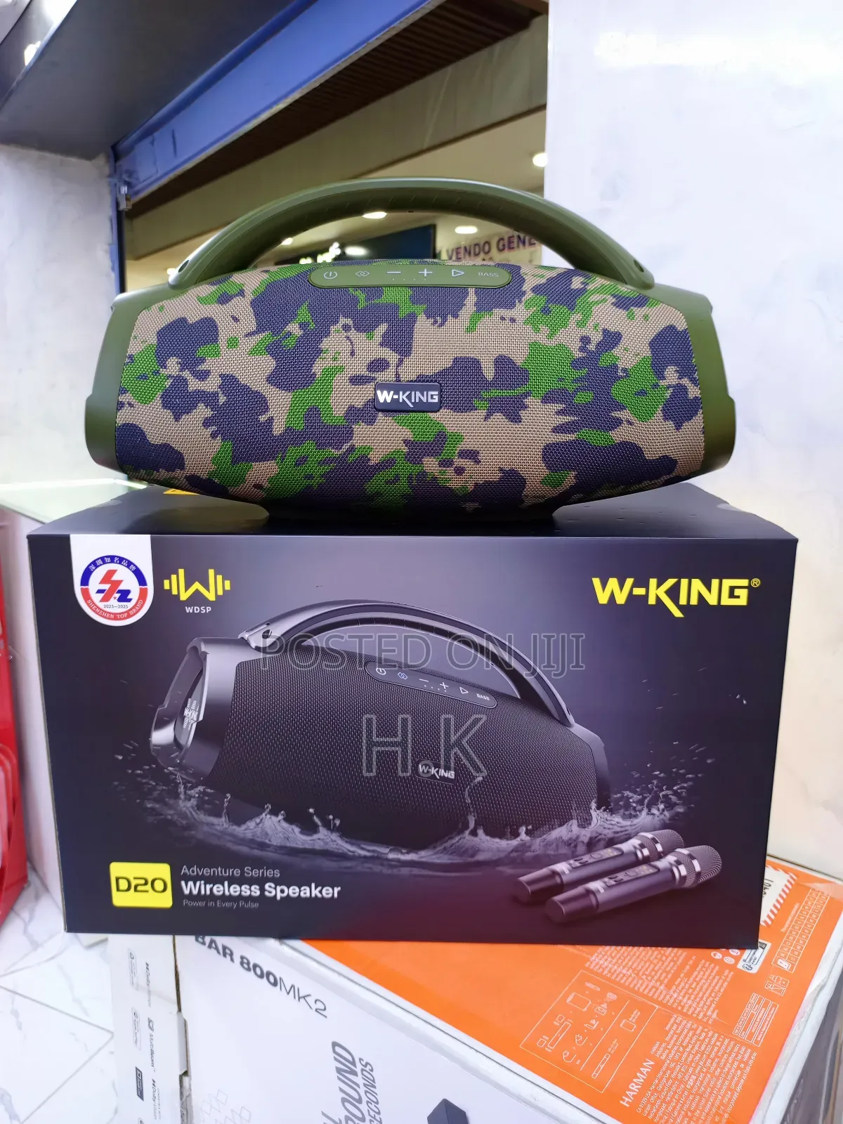 W-King D20 Adventure Series Wireless Speaker.